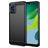 Mobigear Brushed Slim Motorola Moto E13 Hoesje Flexibel TPU Backcover - Zwart