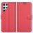 Mobigear Classic Samsung Galaxy S22 Ultra Hoesje Bookcase Portemonnee - Rood