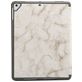 Mobigear Tri-Fold Marble iPad 6 (2018) Hoes Bookcase + Stylus Houder - Wit