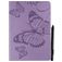 Mobigear Butterfly iPad Pro 10.5 Inch (2017) Hoes Bookcase + Stylus Houder - Paars