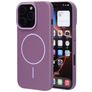 Mobiparts Slim Line iPhone 16 Pro MagSafe Hoesje Hardcase Backcover - Imperial Purple