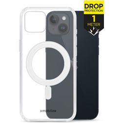 Mobilize Naked Protection Doorzichtig iPhone 14 MagSafe Hoesje Hardcase Backcover Shockproof - Transparant