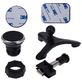Mobigear Magnetic Telefoonhouder Auto Ventilatierooster Magnetisch Universeel - Zwart