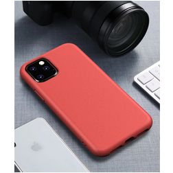 Mobigear Bio iPhone 11 Hoesje Eco Friendly Backcover - Rood