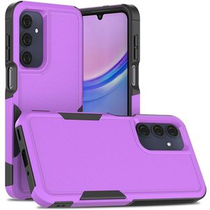 Mobigear Heavy Armor Samsung Galaxy A16 Hoesje Hardcase Backcover Shockproof - Paars