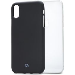 Mobilize Gelly iPhone XS Hoesje Flexibel TPU Backcover - Zwart