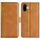 Mobigear Slim Magnet iPhone 16 Plus Hoesje Bookcase Portemonnee - Cognac