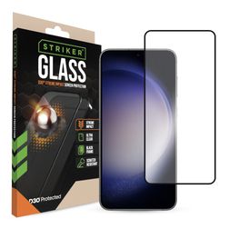 Striker Xtreme Impact Samsung Galaxy S22 Glazen Screenprotector - Case Friendly