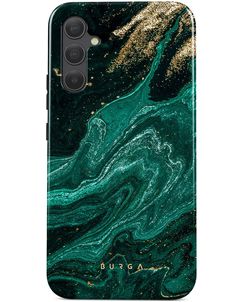 Burga Tough Samsung Galaxy A35 Hoesje Hardcase Backcover Shockproof - Emerald Pool
