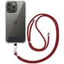 Mobigear Lanyard Universeel Telefoonkoord Verstelbaar - Rood
