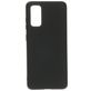 Mobiparts Samsung Galaxy S20 Siliconen Hoesje Backcover - Zwart