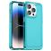 Mobigear Crystal iPhone 15 Pro Hoesje Flexibel TPU Backcover - Blauw