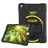 Mobigear SureGrip XGuard iPad 5 (2017) Hoes Hard Kunststof,Siliconen Backcover + Standaard - Zwart