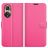 Mobigear Classic HONOR 50 Hoesje Bookcase Portemonnee - Magenta