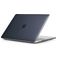 Mobigear Glossy MacBook Pro 16 Inch (2019-2020) Hoes Hardshell Laptopcover MacBook Case - Zwart - Model A2141