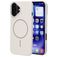 Mobiparts Slim Line iPhone 16 MagSafe Hoesje Hardcase Backcover - Off White
