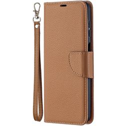 Mobigear Excellent Samsung Galaxy A12 Hoesje Bookcase Portemonnee - Cognac
