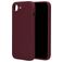 Mobiparts iPhone 16e Siliconen Hoesje Backcover - Plum Red
