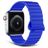 Decoded Traction Loop Siliconen Apple Watch Bandje Magneetsluiting - 42/41/40/38 mm - Galactic Blue