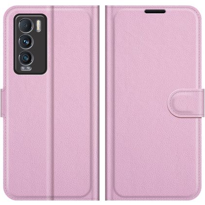 Mobigear Classic Realme GT Master Edition Hoesje Bookcase Portemonnee - Roze