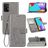 Mobigear Clover Samsung Galaxy A52 Hoesje Bookcase Portemonnee - Grijs