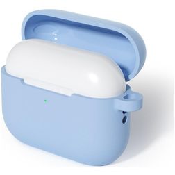 Mobigear Colors Apple AirPods Pro 3 Hoesje Flexibel Siliconen - Sky Blue