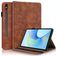 Mobigear Tree Samsung Galaxy Tab S10 FE Plus Hoes Bookcase + Stylus Houder - Bruin