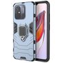 Mobigear Armor Ring Xiaomi Redmi 12C Hoesje Hardcase Backcover Shockproof met Ringhouder - Marineblauw