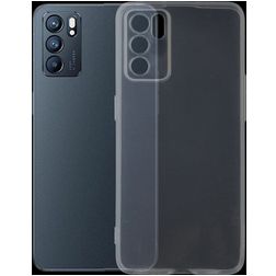 Mobigear Ultra Thin Doorzichtig OPPO Reno 6 5G Hoesje Flexibel TPU Extra Dun Backcover - Transparant