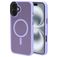 Mobiparts Hardcover iPhone 16 Plus MagSafe Hoesje Hardcase Backcover - Satin Lila