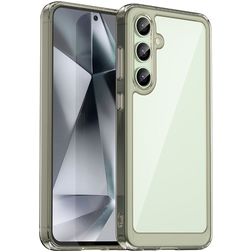 Mobigear Crystal Samsung Galaxy S24 FE Hoesje Hardcase Backcover - Groen