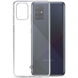 Mobilize Gelly Doorzichtig Samsung Galaxy A71 Hoesje Flexibel TPU Backcover - Transparant