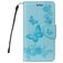 Mobigear Butterfly Samsung Galaxy A8 (2018) Hoesje Bookcase Portemonnee - Blauw