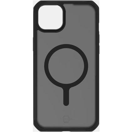 ITSKINS Level 2 HybridMagFrost R iPhone 15 MagSafe Hoesje Hardcase Backcover Shockproof - Zwart