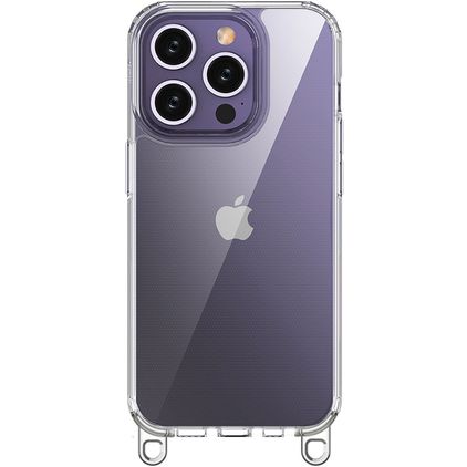 Mobigear Bungy iPhone 15 Pro Hoesje Hardcase Backcover - Zilver