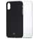 Mobilize Gelly iPhone XS Max Hoesje Flexibel TPU Backcover - Matt Black