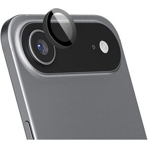 Mobiparts iPhone Air Glazen Camera Lens Protector - Case Friendly - Zwart
