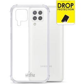 My Style Protective Flex Doorzichtig Samsung Galaxy A22 4G Hoesje Flexibel TPU Backcover Shockproof - Transparant