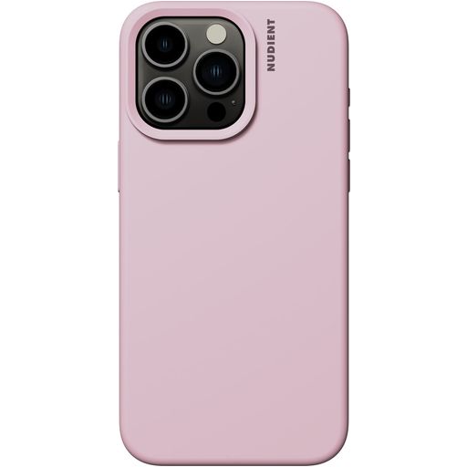 Nudient Base iPhone 15 Pro Max Siliconen Hoesje Backcover - Baby Pink