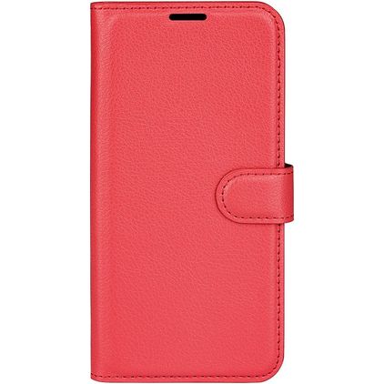 Mobigear Classic Samsung Galaxy M22 Hoesje Bookcase Portemonnee - Rood