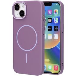 Mobiparts Slim Line iPhone 14 MagSafe Hoesje Hardcase Backcover - Imperial Purple