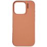 Nudient Base iPhone 16 Pro Max Siliconen Hoesje Backcover - Peach Orange