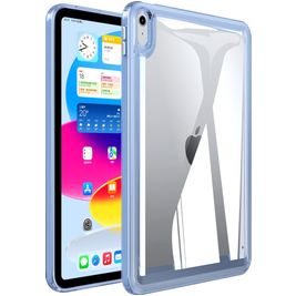 Mobigear Crystal iPad 11 (2025) Hardcase Backcover - Transparant / Blauw