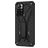 Mobigear Armor Stand Xiaomi Redmi Note 11T Hoesje Hardcase Backcover Shockproof met Standaard - Zwart