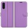 Mobigear Classic Sony Xperia 10 III Hoesje Bookcase Portemonnee - Paars