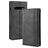 Mobigear Sensation Samsung Galaxy S10 Plus Hoesje Bookcase Portemonnee - Zwart