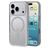 Mobiparts Hardcover Doorzichtig iPhone 17 Pro MagSafe Hoesje Hardcase Backcover - Transparant