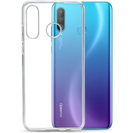 Mobilize Gelly Doorzichtig Huawei P30 Lite Hoesje Flexibel TPU Backcover - Transparant
