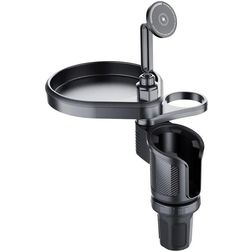 Mobigear Table MagSafe Telefoonhouder Auto Bekerhouder Magnetisch Universeel - Zwart