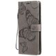 Mobigear Butterfly Xiaomi Mi 10T Lite Hoesje Bookcase Portemonnee - Grijs